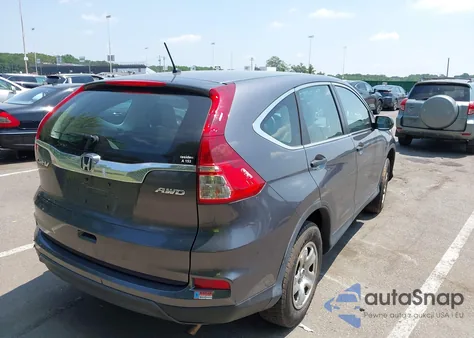 2016 Honda Cr-V Lx from USA, damaged, VIN 5J6RM4H39GL078202
